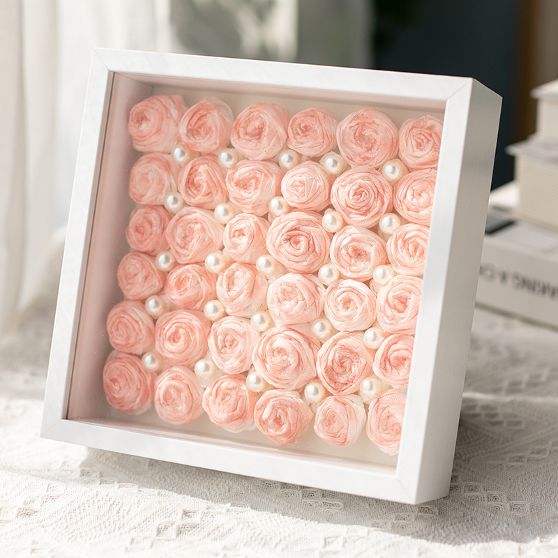 Hollow 3-5cm Dried Flower Photo Frame Stereo Paper Towel Rose Frame Mounted Specimen Plant DIY Handmade Creative Frame Hollow 3-5cm Dried Flower Photo Frame Stereo Paper Towel Rose Frame Mounted Specimen Plant DIY Handmade Creative Frame