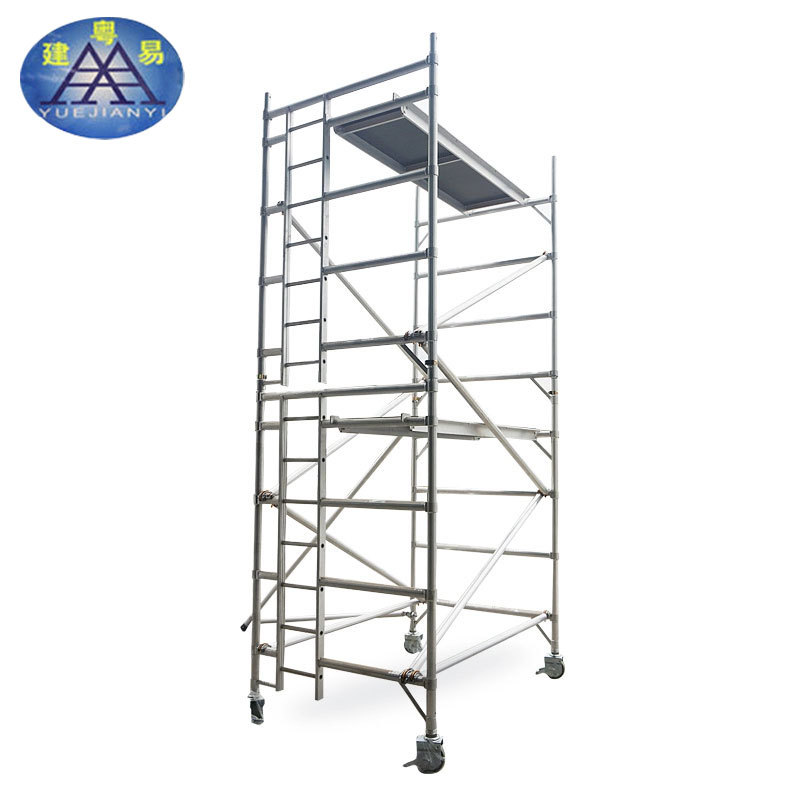 批发 室内外温室专用 建筑铝合金脚手架 移动铝合金脚手架
