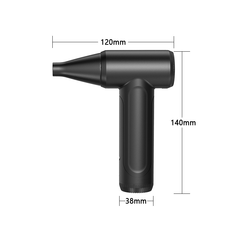 Mini small handheld fan keyboard dust blower car vacuum cleaner wireless high power brushless violent fan