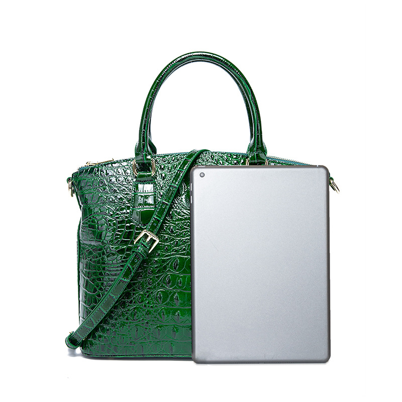 Crocodile Brahman 3D Neue Handtasche aus echtem Leder für Damen Doukuai Live Broadcast Organization_voghion.com