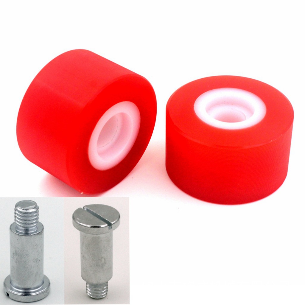 高力威双边机靠轮定位红色靠轮 52*14*30