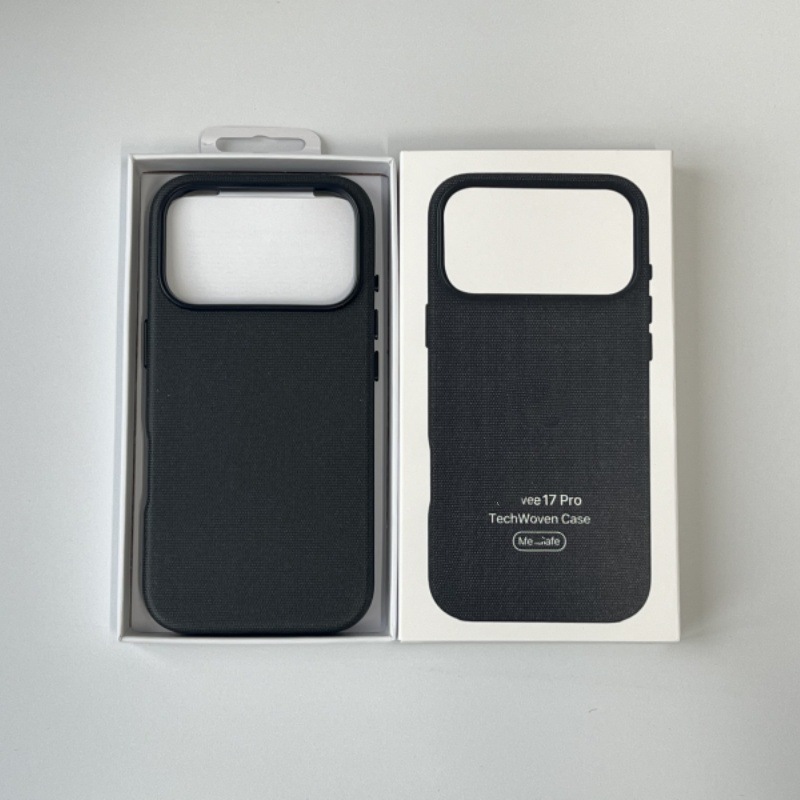 适用苹果17ProMax磁吸手机壳科技织布iPhone17布纹全包保护套跨境|undefined