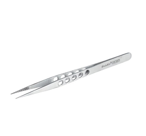 台湾宝工 1PK-123T 尖头手持不锈钢长尖镊子(165mm)尖嘴镊子正品