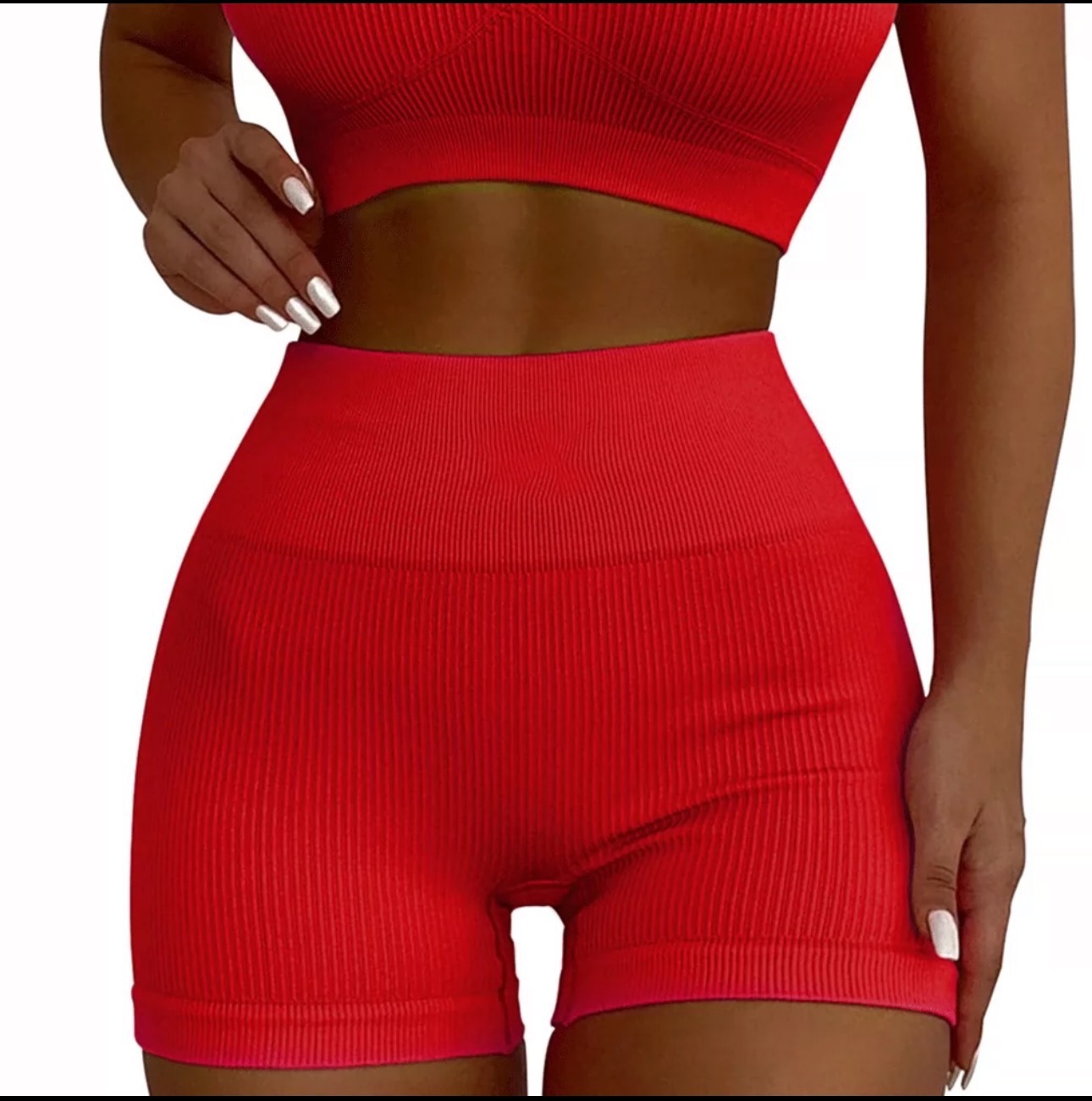 Pantalones sin costuras de hilo transfronterizos europeos y estadounidenses, pantalones de gimnasio de cintura alta, pantalones de yoga para correr
