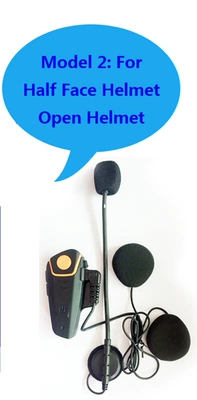 Neutral S2 Helmet Bluetooth Headset Motorcycle Helmet Headset Riding Headset 3-Person Free Switching Noise-Canceling Headset (Motorcycle Helmet Headset) - bt-s2-hard-wheat-single-package