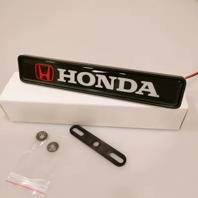 Car mid-net luminous car logo light LED mid-Net light front fence decoration universal mid-NET logo light modified luminous light (Other lights)