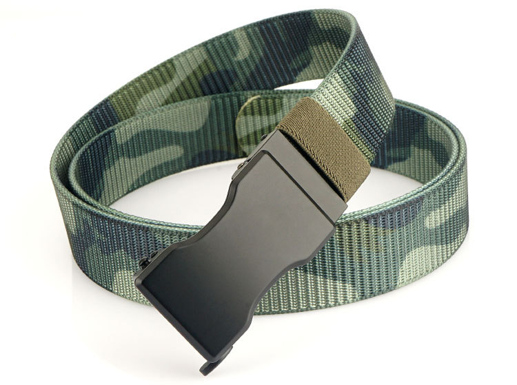 Nylon Casual Belt With Automatic Buckle For Men Quick Drying_voghion.com