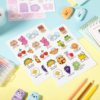 Fruit amusing award, waterproof sticker, 20 pieces, English