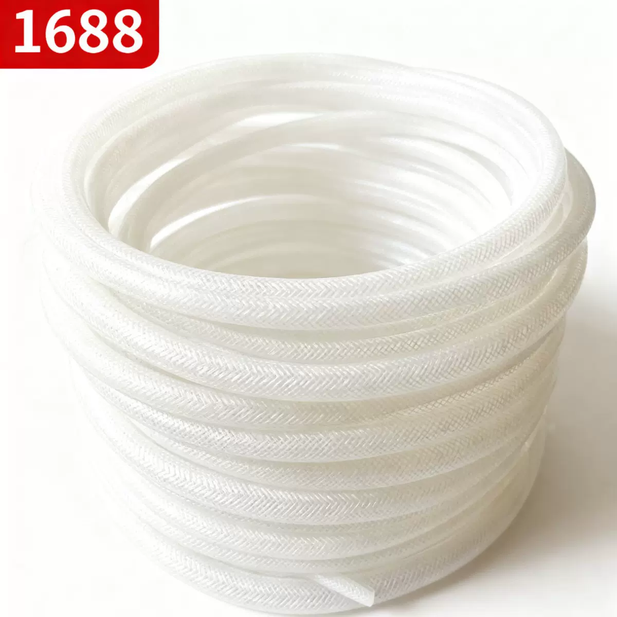 绝缘材料机械设备白色pvc管网纹管汽车线束高弹性软管耐弯曲阻燃