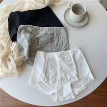 外贸女士纯色棉质内裤小平角大码新疆长绒棉包臀无痕一件代发