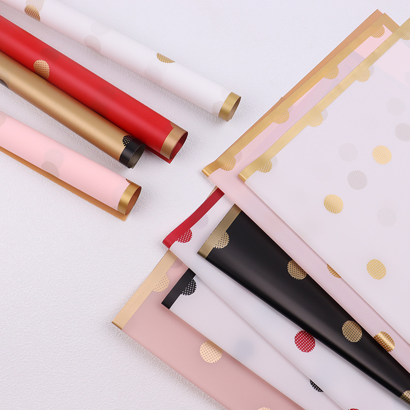 Originalmente es su papel de embalaje de flores para el día de San Valentín, papel de embalaje de flores DIY florista, material de papel de embalaje de flores al por mayor.