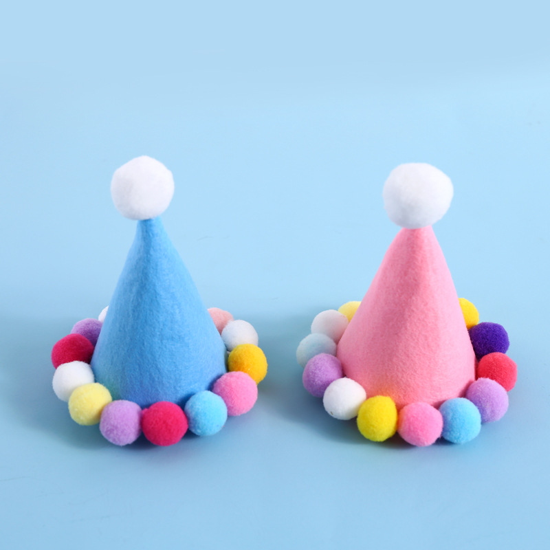Mascota tridimensional princesa caballero sombrero de cumpleaños gato perro conejo ajustable sombrero de fiesta tocado accesorios de Navidad comercio exterior