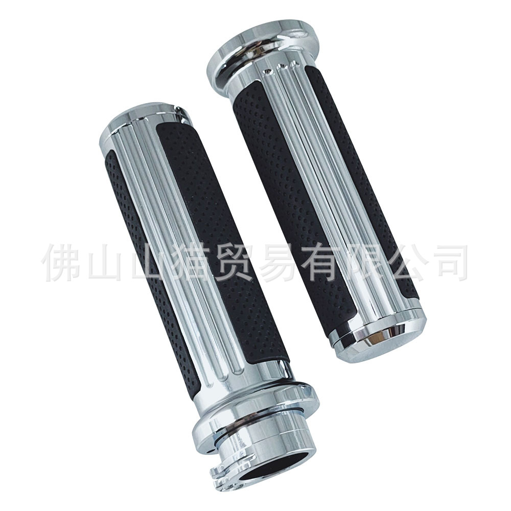 Harley Motorcycle Refitting Universal Electronic Throttle Handle Set Street Bully Luwei Fat Boy Gliding Road King Handle Glue