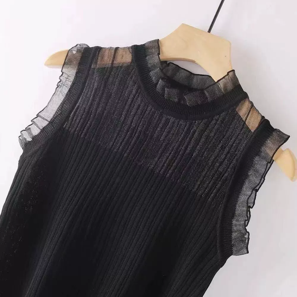 Модный жилет, свитер, плюс размер, slim fit, стиль Chanel