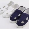 PVC Anti-static slipper SPU In towel white Navy Blue supply Anti-static shoes