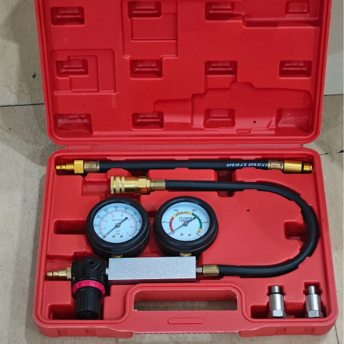 厂家供应 引擎检测 工具汽车检测工具侧漏仪高品质汽缸测量仪表组