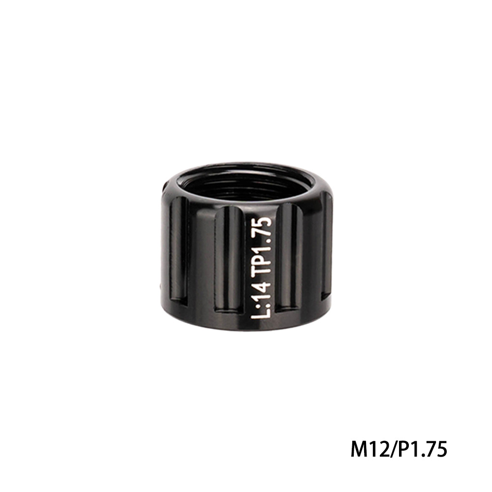 ZTTO Bicicleta Bicicleta Axle Tuerca M12 M15 Tapa del eje del barril para 1.0/1.5/1.75 eje del barril de paso