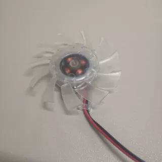 6CM透明显卡风扇