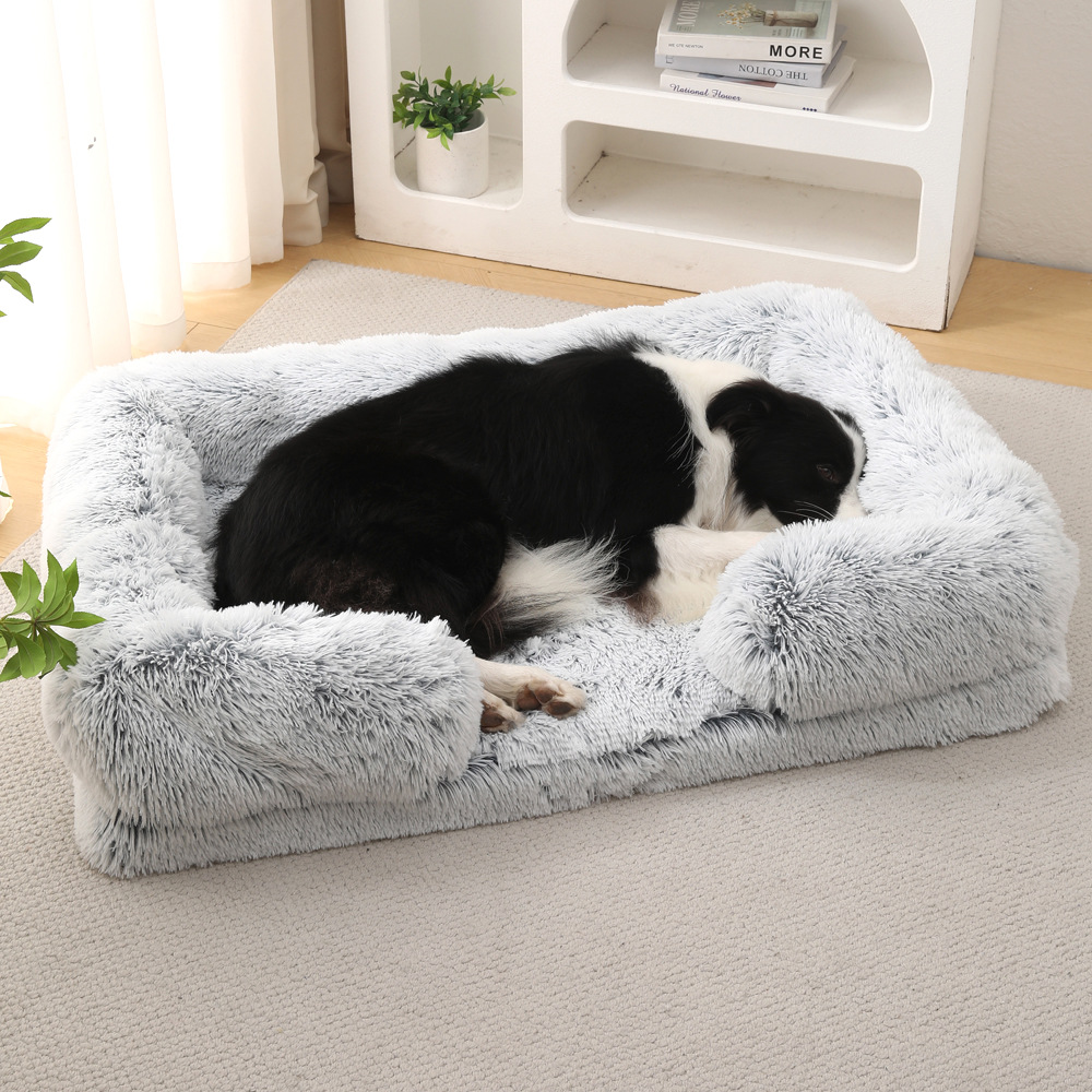 Perrera gato nido de peluche redondo nido de mascota cama de perro de invierno estera del perro cama del animal doméstico suministros para mascotas al por mayor