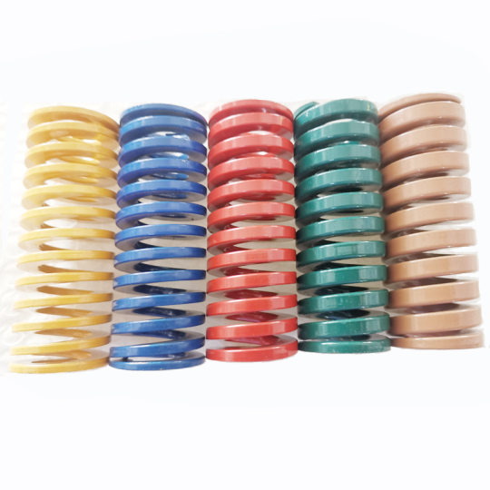 Mold spring Japanese standard rectangular mold spring yellow red spring alloy steel spring SWH25-80