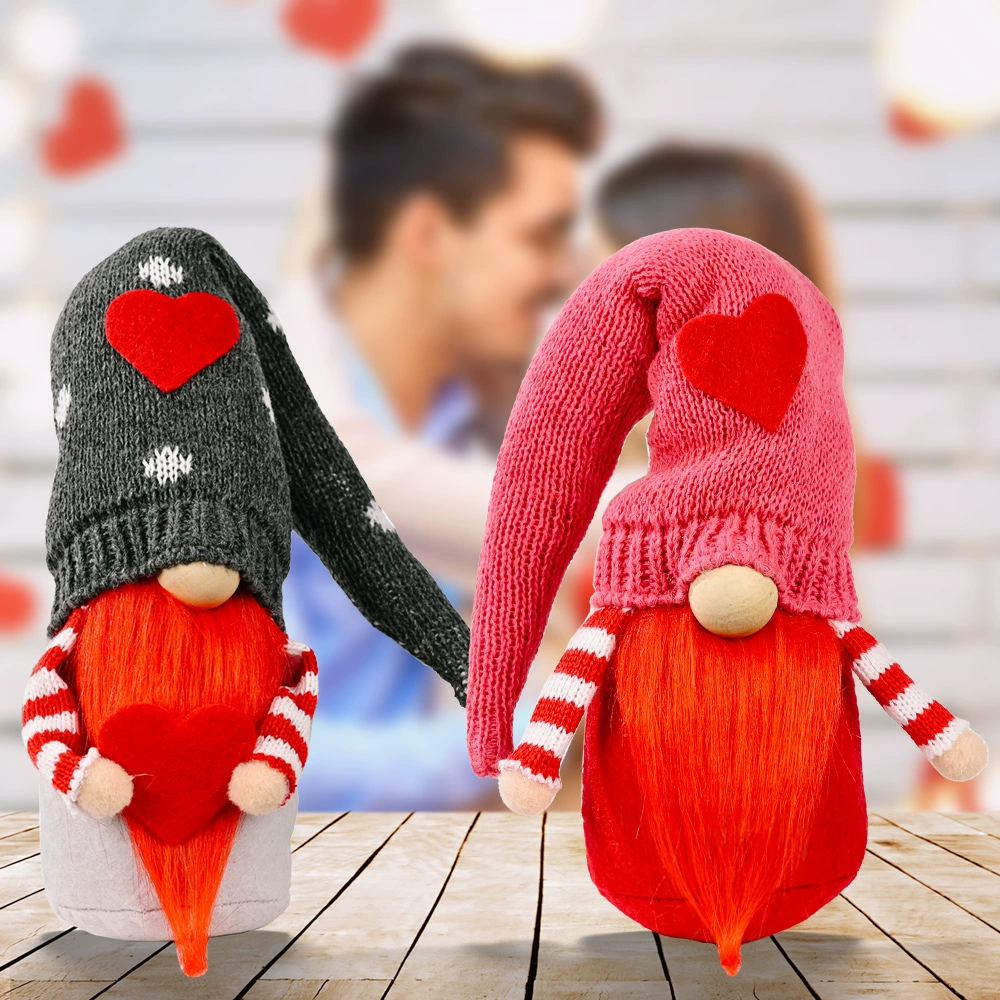 Knitted doll, toy for mother for St. Valentine's Day, (Cross-border trading), new collection, Birthday gift