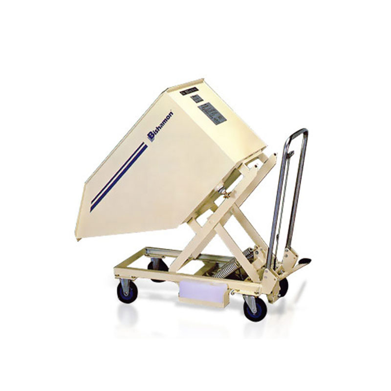 可倾倒式畚斗台车