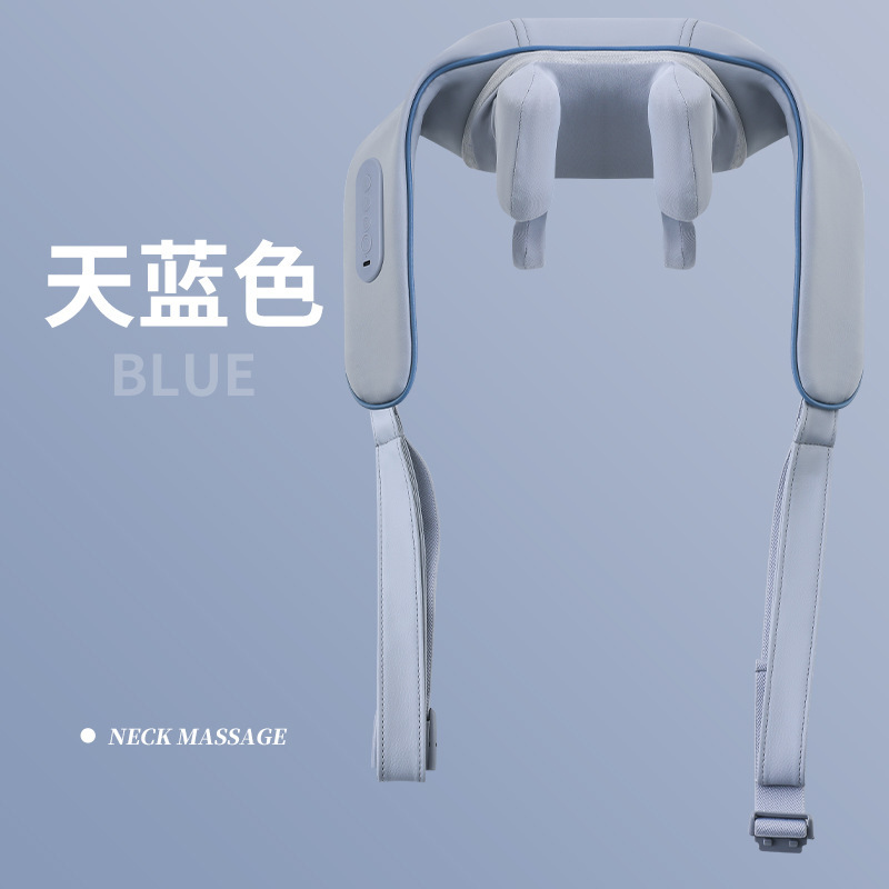 カスタマイズされたクロスボーダー首と肩のマッサージャーマッサージショール多機能U字型電動頚椎もみマッサージショール|undefined
