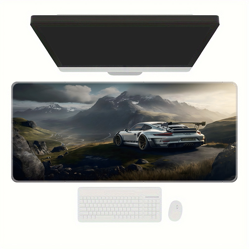 クロスボーダー特別供給スポーツカー ポルシェ 5 マウスパッド大型ハイエンド厚みのある汚れにくいマウスパッド密閉エッジ|undefined