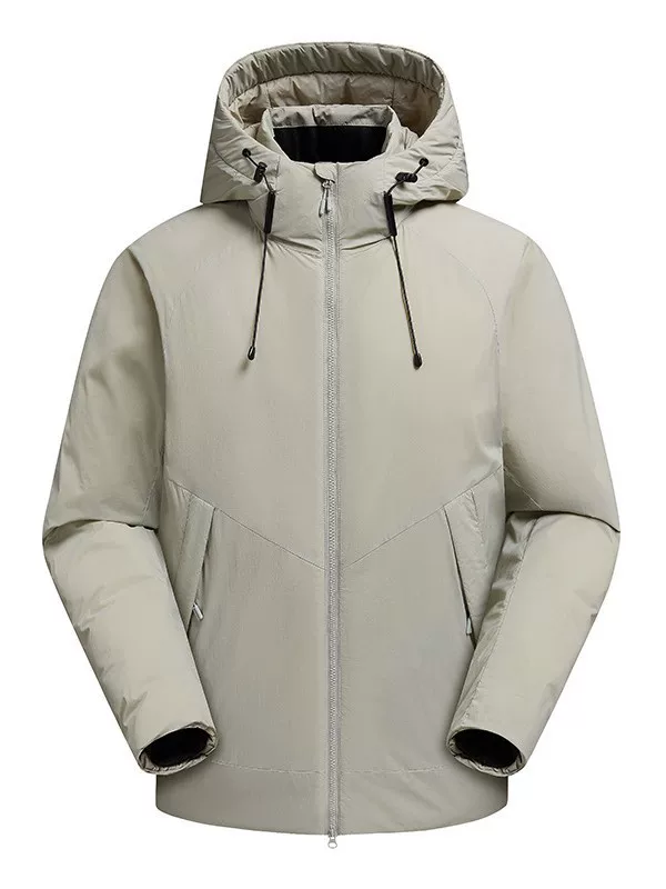 Travel winter keep warm hoody, waterproof windproof down jacket