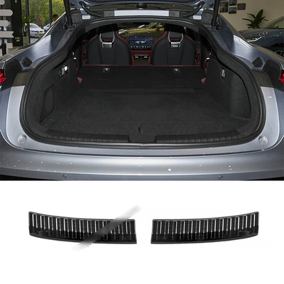 for 26 Models of Shangjie: Dekorativ pedal başlıqları - trunk-inside-1-piece-of-inner-rear-guard-stainless-steel-black-titanium-brushed-applicable-to-2026-shangjie-z7
