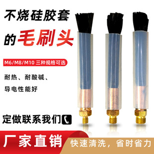 Manufacturers produce weld bead processing machine brush head stainless steel cleaning machine processing head 6mm8mm10mm brush head