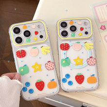 【塔下】ins夏日星星水果iphone17pro max手机壳苹果16适用15透14