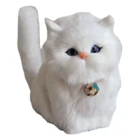 Имитация кошки Гарфилда, подарок на день рождения, детская игрушка, которая может вызывать кошку, украшения белой кошки напрямую от производителя