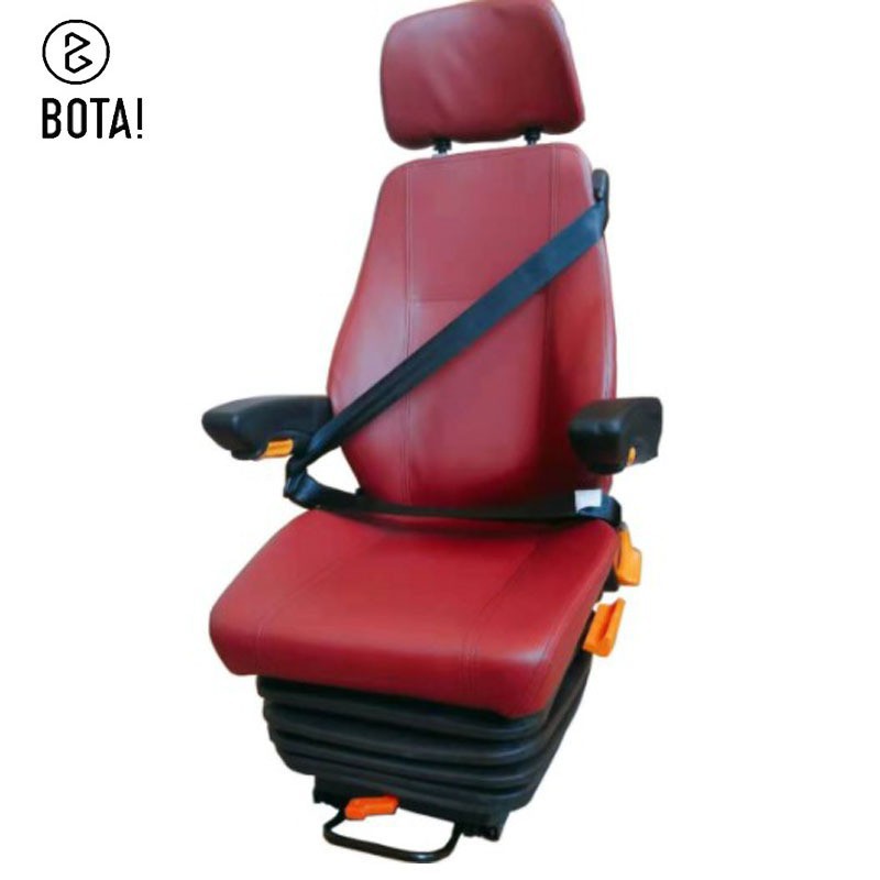 Dock yate conductor airbag amortiguación asiento de tres puntos del cinturón de seguridad silla del conductor vehículo de ingeniería Silla de suspensión de aire
