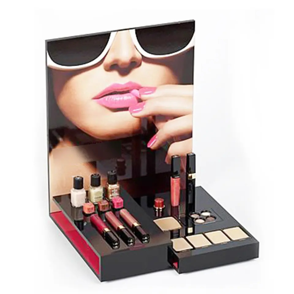 化妆品美容院产品展示架超市展示架直播间美妆店货架展示架批发