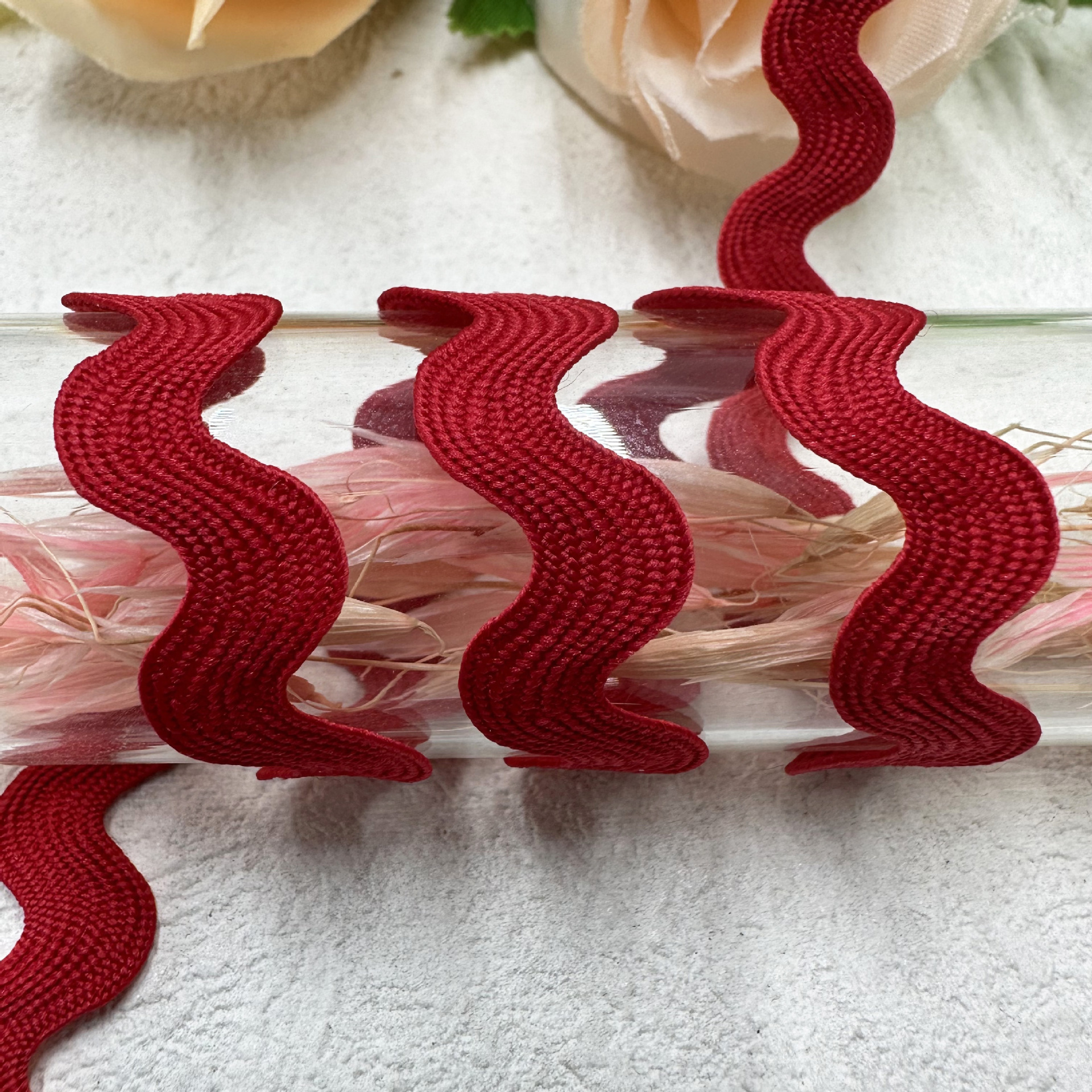 8mm onda sólida en forma de S curva banda de encaje cortina sombrero ropa infantil joyas de boda accesorios de ropa