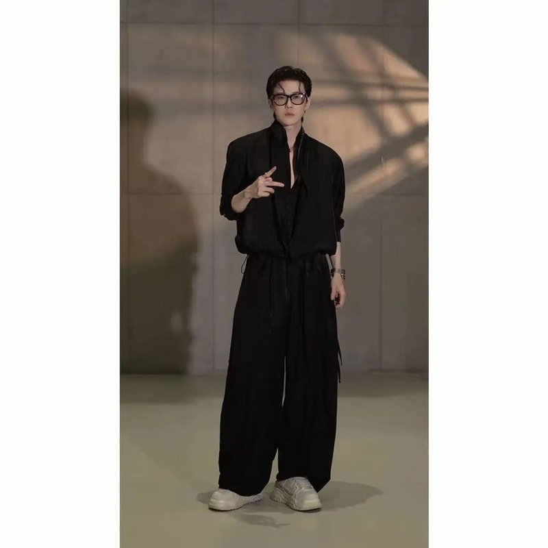 2026 Summer New Arrival: Men's Simple, Stylish, Popular, Lightweight, Loose-Fitting Casual Shirt and Trousers Set