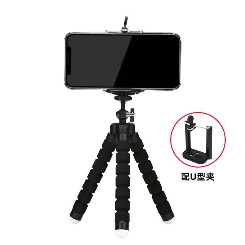 タコ型スマホ三脚スタンド 多機能カメラ撮影ツール ライブ配信 ミニ自撮り|undefined