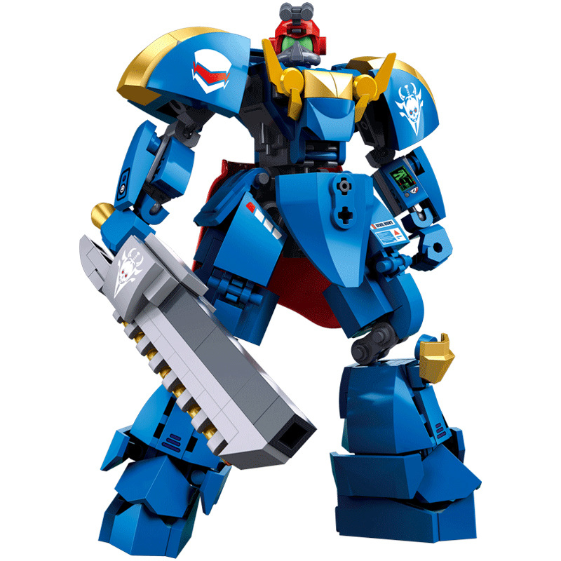Bloques de Construcción Little Luban, Juguete Educativo para Niños, Modelo de Robot Mecha Guerrero Interestelar