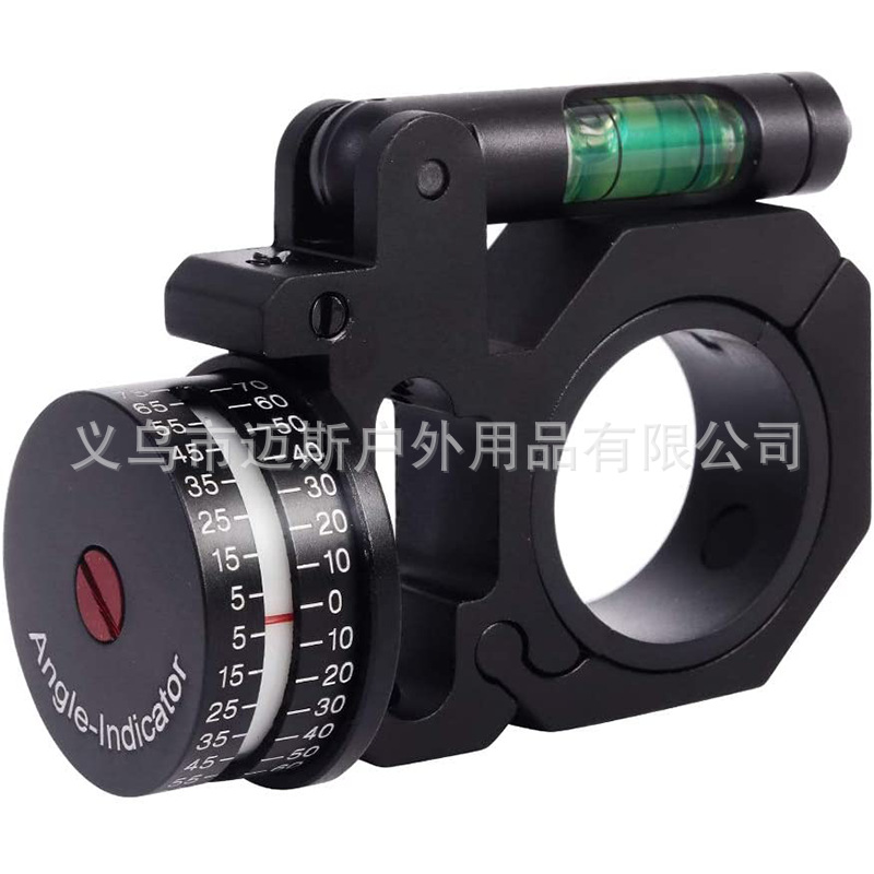 战术配件角度校准仪管径25.4/30mm刻度水平测量仪RifleScope Ring