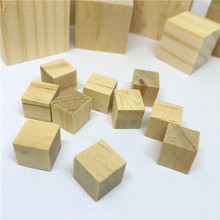 厂家直供新西兰松积木块，正方体长方体木块，diy儿童松木方块积