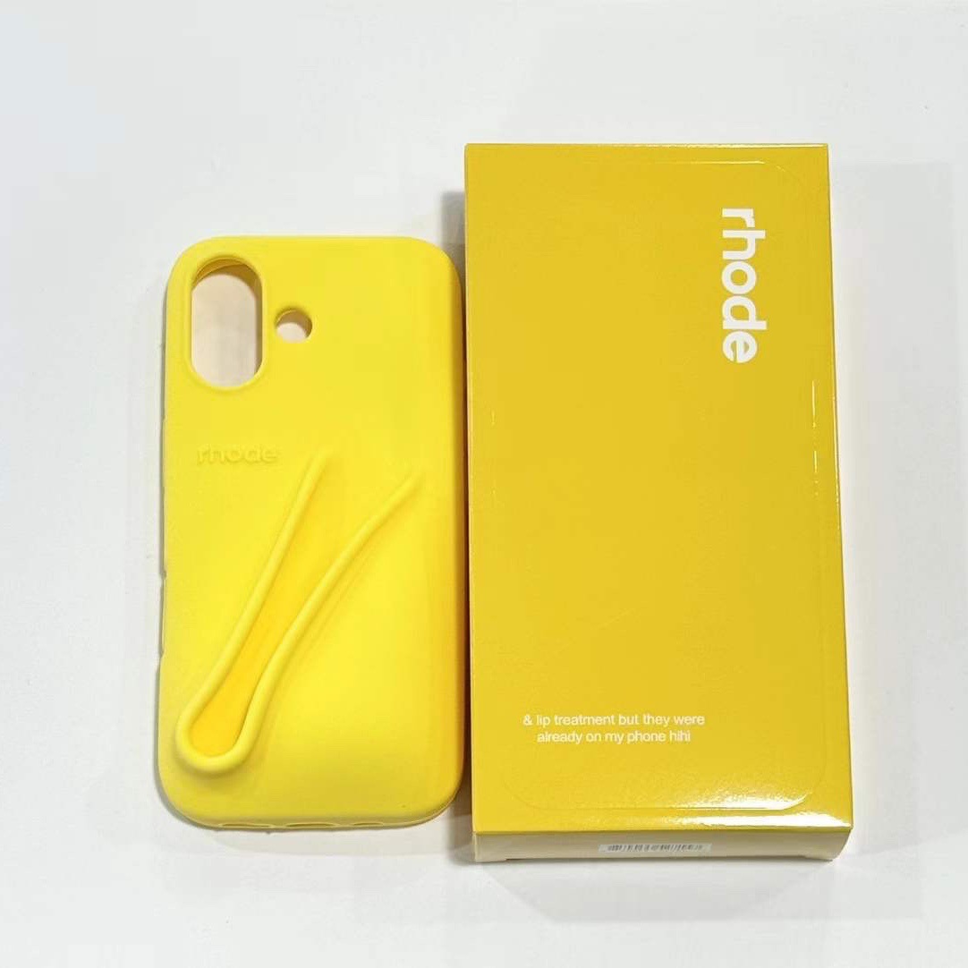 ng2510227 Rhode In Stock Same Style Lipstick Gloss Lip Color Silicone Phone Case Full Coverage Compatible With IPhone_voghion.com