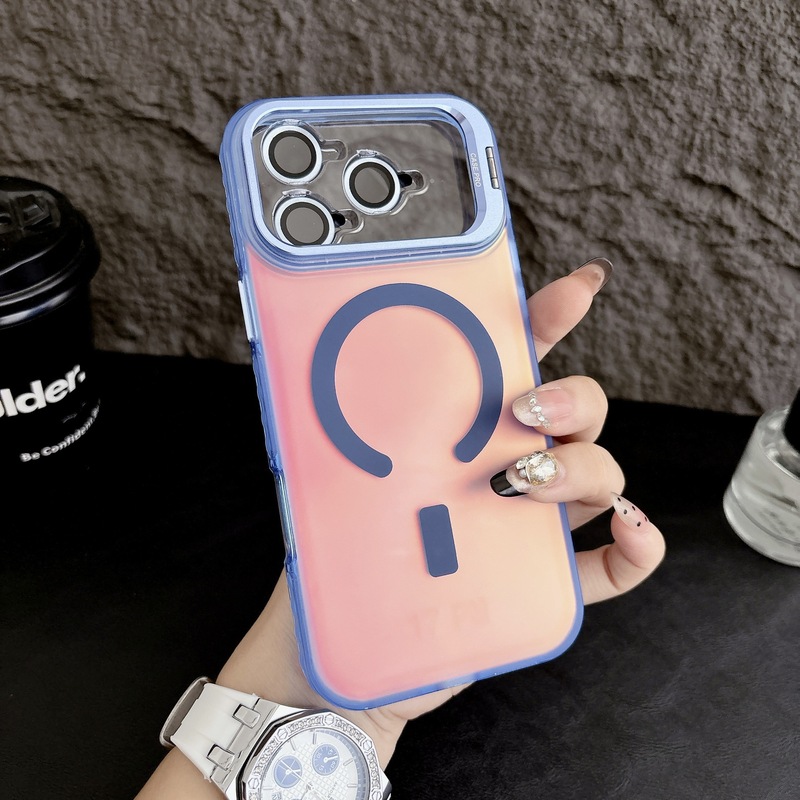 IMD磁吸镜头支架适用iPhone17promax防摔镜头膜苹果16全包手机壳|undefined