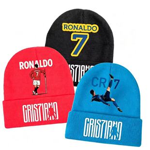 ����cr7ӡ��ᘿ�ñ�к�Ů���ﶬ��ɫ���ë��ñ�ճ������ůñ��