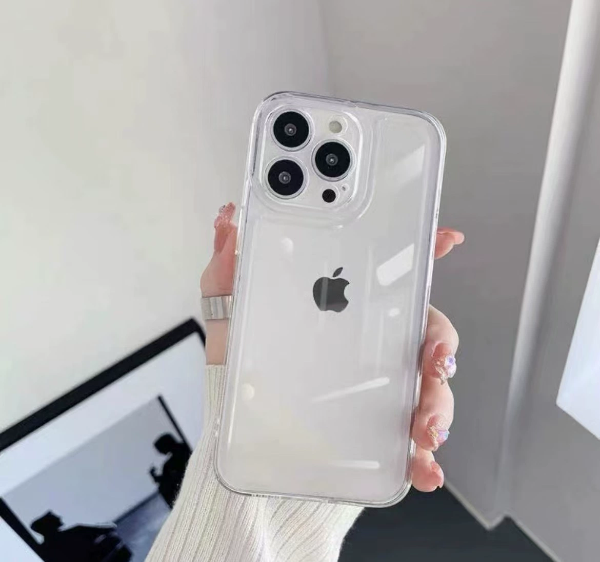 Phone Case (Apple) iPhone 6–17 Series, space transparent shell, slim fall protection
