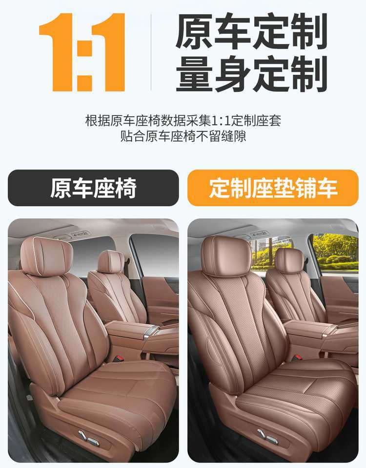 Wuling Starlight L seat covers, all-season full-cover special seat covers for six-seater cars, 2026 model seat cushion covers