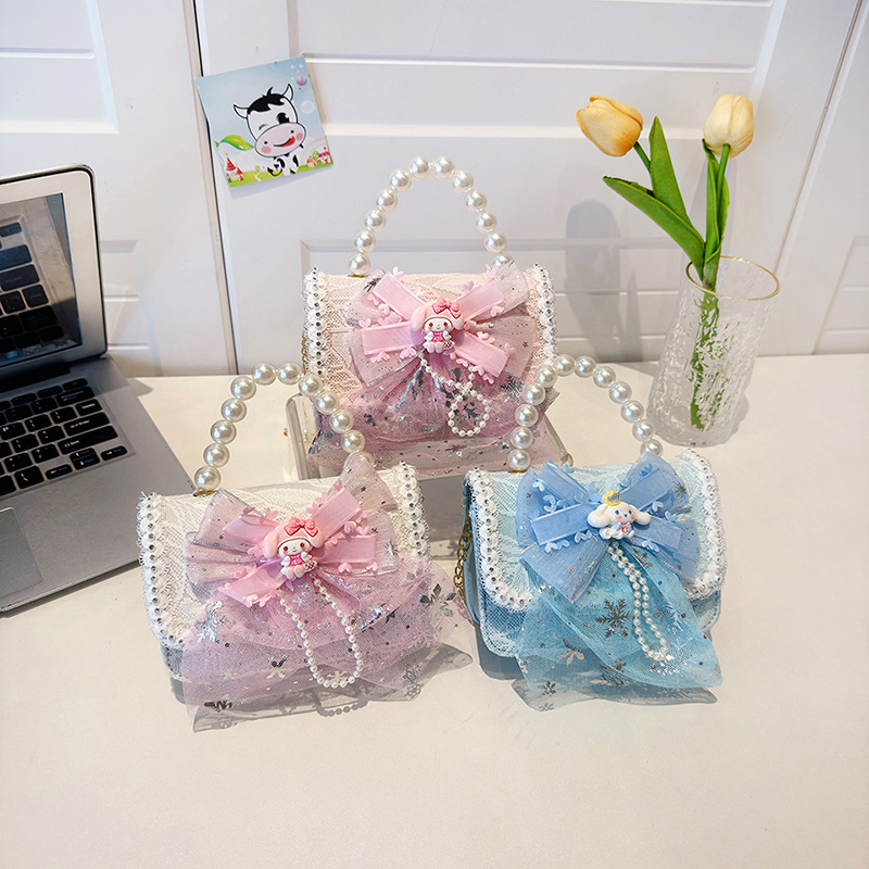 Nuevo niño Kulomi bolso de hombro de moda pequeño viento fragante bolso de niña para salir bolso de hombro coreano universal