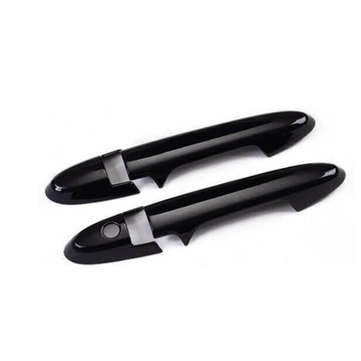 Carbon Fiber Pattern Door – Other Automotive Exterior Supplies - black-single-hole-non-smart