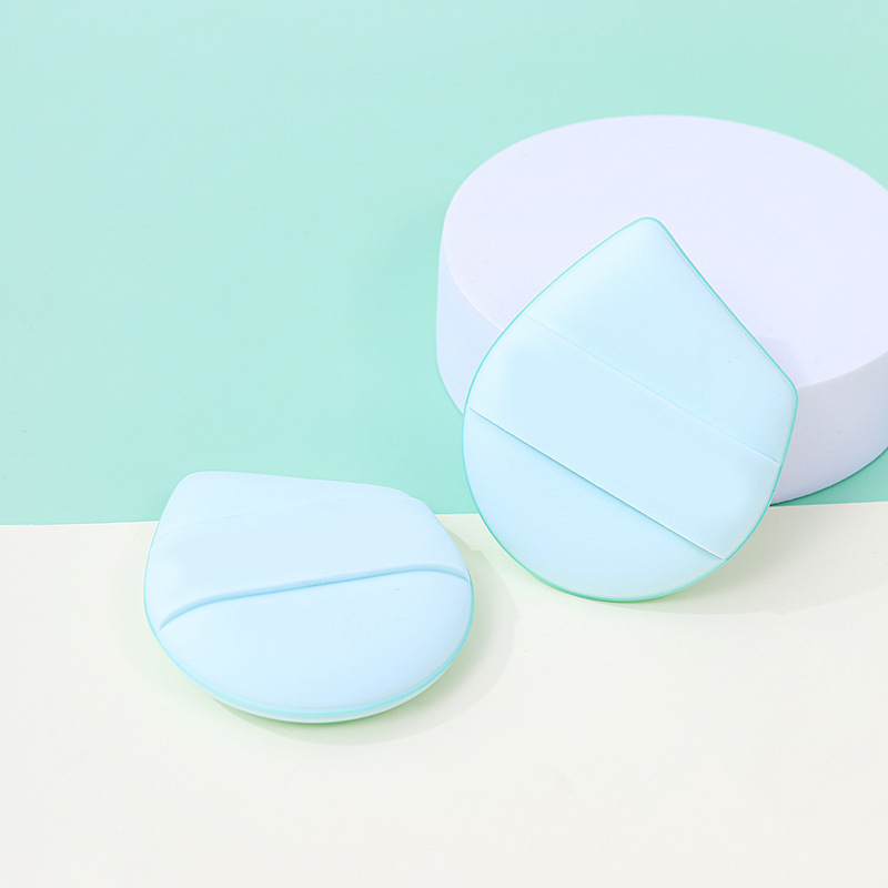Fábrica personalizada sin látex polvo de cojín de aire inclinado no comer polvo seco y húmedo doble uso espesar el polvo de esponja maquillaje