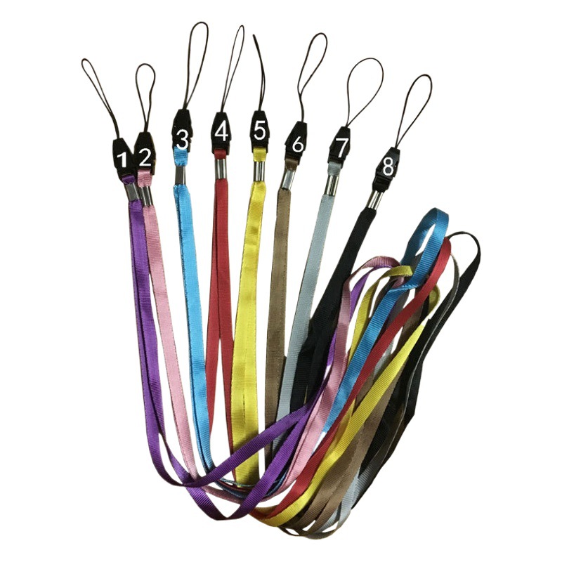 Wholesale 7cm nylon plastic aircraft buckle detachable halter lanyard U disk ID card holder ribbon lanyard